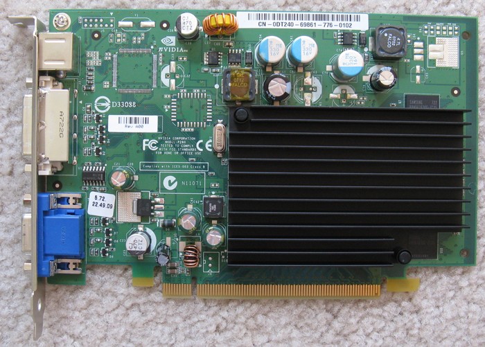 Dell Nvidia Geforce 7300 Le 128mb Pci-e X16 Video Card Auctions - Buy ...