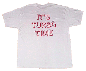 Turbo T-shirt Back